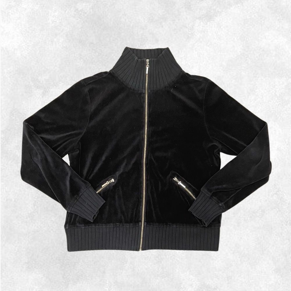 IE Black Velvet Track Jacket